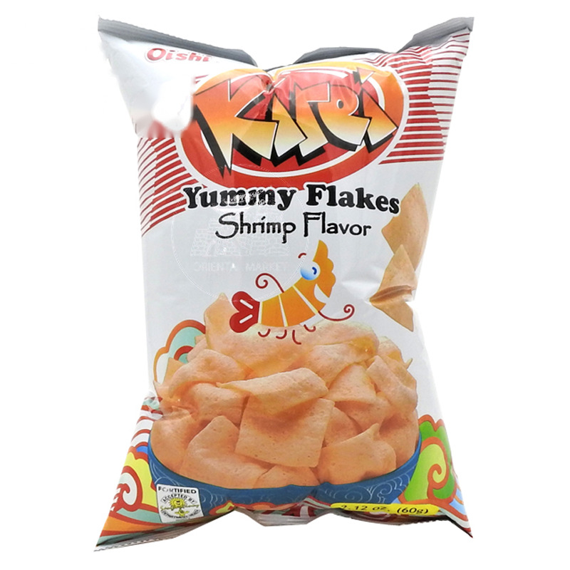 [501894/5C0659] CHIPS GAMBAS KIREI *OISHI* 上好佳鲜虾片 60g/30