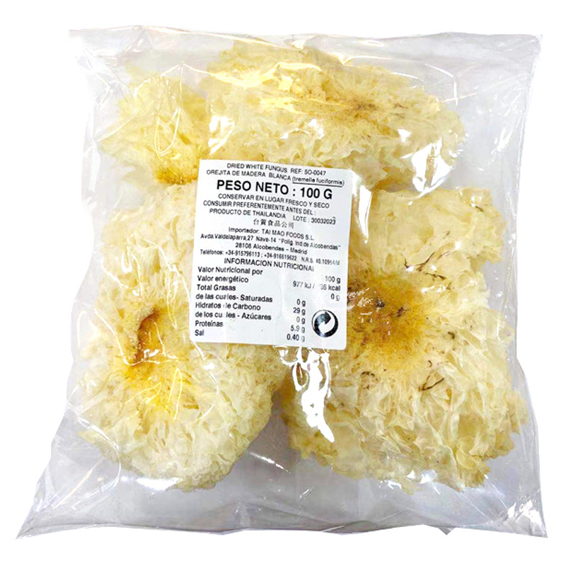 [502287/5O0047] OREJITA MADERA BLANCA *COCK* 鸡标白雪银耳 100g/50