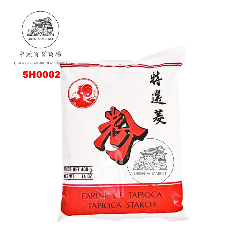 HARINA DE TAPIOCA *COCK* 鸡标菱粉木薯粉 400g/50