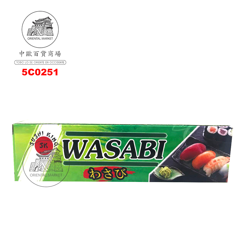 PASTA WASABI TUBO *SUSHI KING* 寿司王芥末膏 43g/60