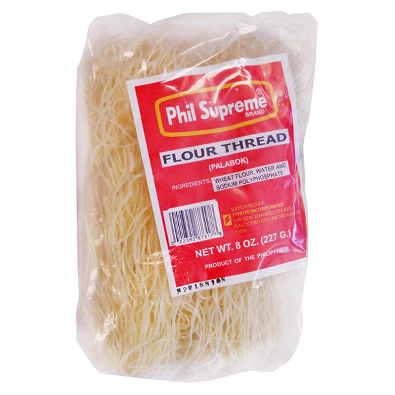 [502276/5P0097] NOODLE PALABOK *PHIL SUPREME* 菲式细面线 227g/30