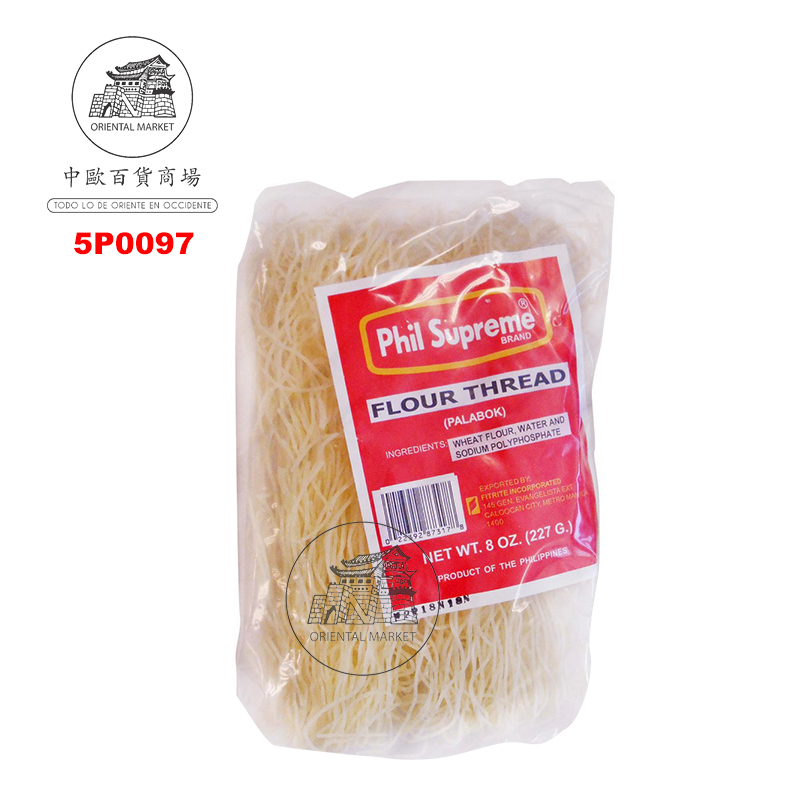 NOODLE PALABOK *PHIL SUPREME* 菲式细面线 227g/30