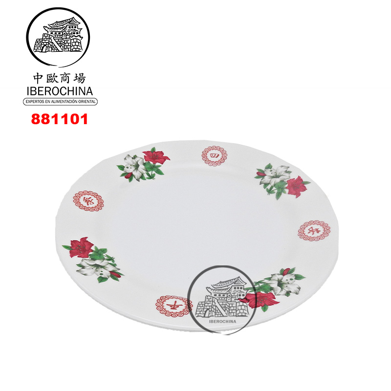 PLATO  塑四季平安圆盘 72(25cm)