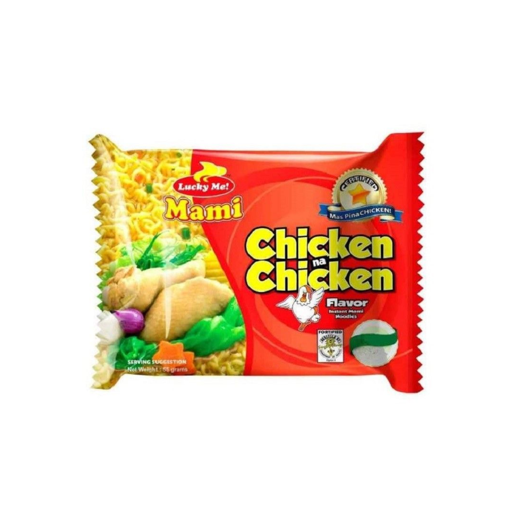 [502283/5T0126] NOODLE POLLO *LUCKY ME* 鸡肉袋面 55g/72