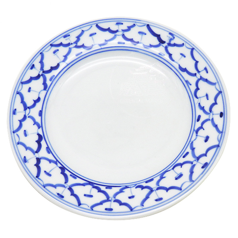 [900906/PA0106] PLATO HONDO AZUL  泰蓝瓷圆盘 84(15.1cm X 2cm)