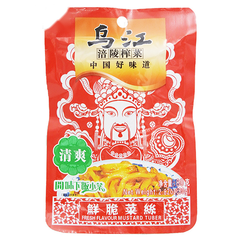 [502261/5M0148] MOSTAZA CHAI CHOI SUAVE *WUJIANG* 乌江鲜脆菜丝 80g/100