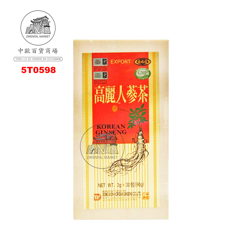 [502833/5T0598] TE GINSENG *WANG* 韩国WANG人参茶 90g/30u/100
