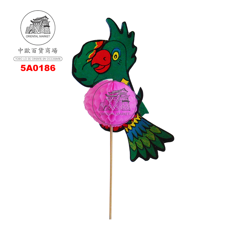 ADORNO POSTRE   鹦鹉花签盒 /100