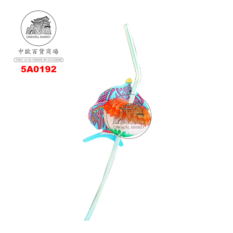 ADORNO POSTRE   热带鱼吸管盒 /100