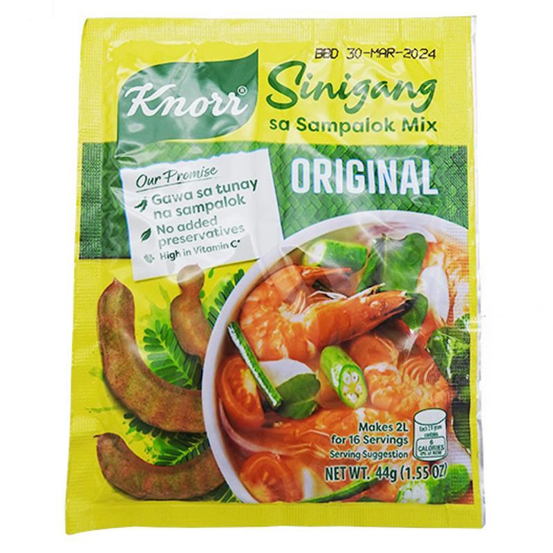 [501963/5C0899] CONDIMIENTO TAMARINDO(SINIGANG) *KNORR* 菲调味料 44g/144