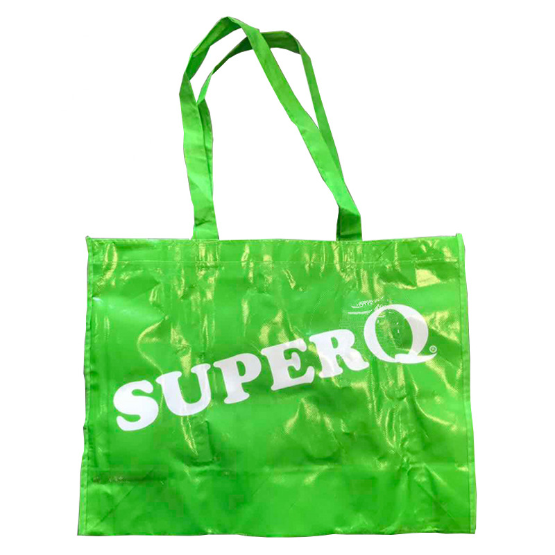 [700060] BOLSA COMPRA VERDE *SUPER Q* 绿色购物袋