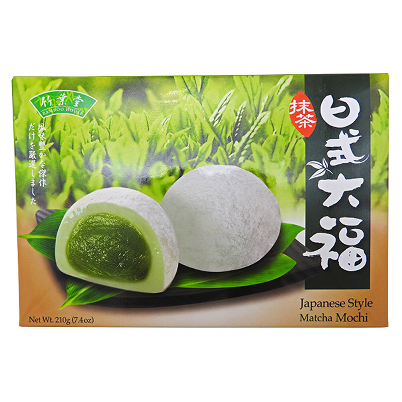 [502258/5P0559] MOCHI TE MATCHA *BAMBOO HOUSE* 竹叶堂抹茶大福 210g/24
