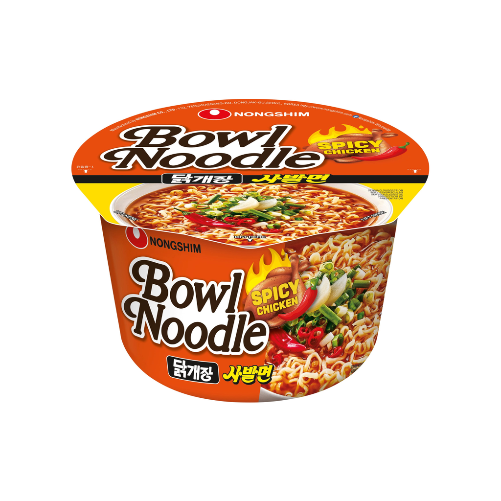 NOODLE BOWL POLLO PICANTE *NONGSHIM* 农心辣鸡碗面 100g/12