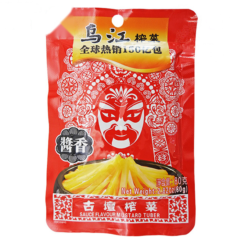 [501274/5V0182] MOSTAZA CONSER ORIGINAL *WUJIANG* 乌江古坛榨菜 80g/100