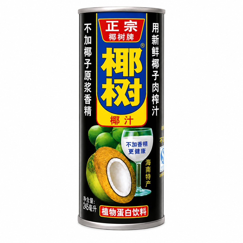 [502947/612011] BEBIDA COCO *YESHU* 椰树牌椰汁 245ml/24