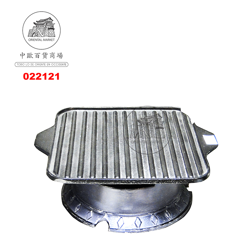 BANDEJA PARA BARBACOA CUADRA *891-21* 铁制方形烤肉盘炉架 /10