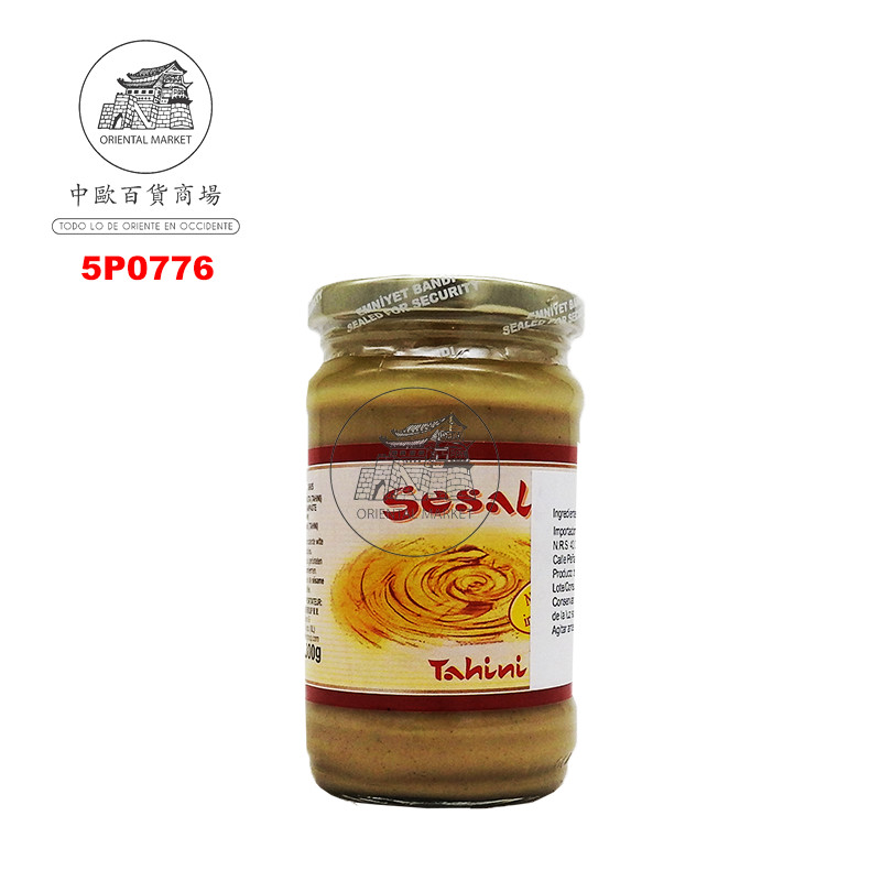 PASTA SESAMO BLANCO 明德白芝麻酱 300g/6
