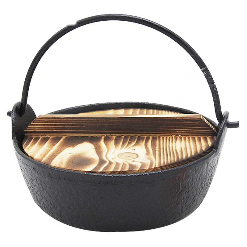 [900268/5C0092] CAZUELA TAPA MADERA TW *523* 石头鼎附木盖16cm/12