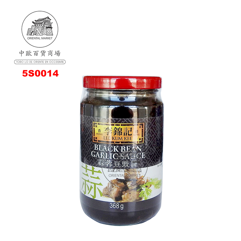 SALSA ALUBIAS NEGRAS AJO *LKK* 李记蒜蓉豆鼓酱 368g/12