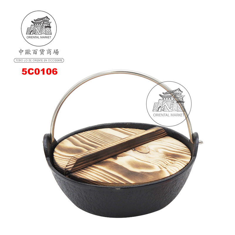 CAZUELA TAPA MADERA TW *523* 石头鼎附木盖 18cm/12