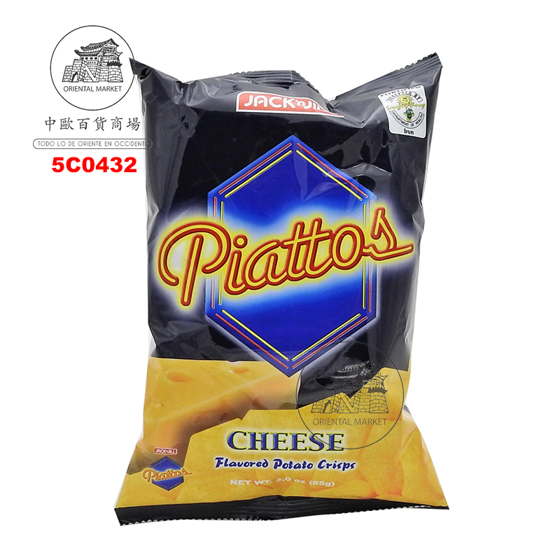 CHIPS QUESO *PIATTOS* 菲乳酪味薯片 85g/50