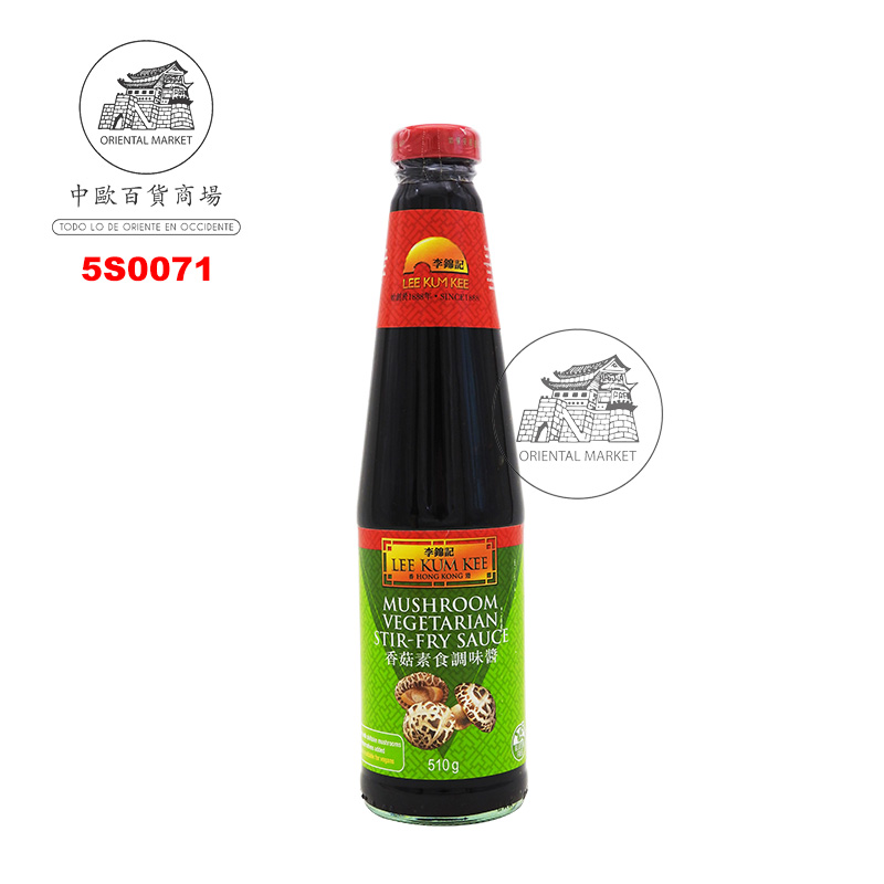SALSA OSTRA VEGETAL *LKK* 李锦记香菇素食蚝油 510g/12