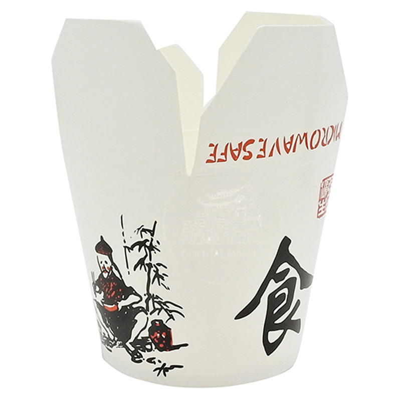 [900298/5C0509] ENVASE CHINA FOOD (小)食字外卖纸杯 470ml/500u/1