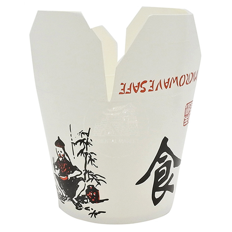 [900299/5C0512] ENVASE CHINA FOOD (大)食字外卖纸杯 750ml/500u/1