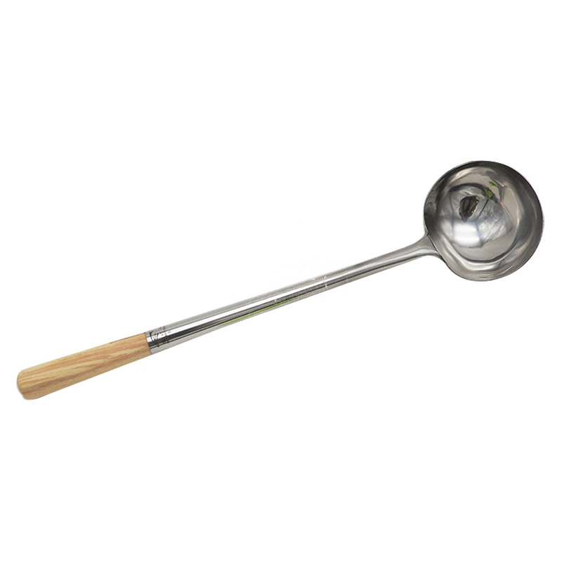 [900304/5C0584] CUCHARON INOX (5#) 阳江鹰牌(加厚)炒菜勺 8cm/100
