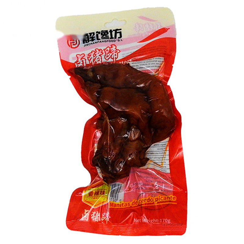 [502218/5M0191] MANITAS DE CERDO PICANTES *JIECHANFANG* 麻辣猪蹄 170g/24