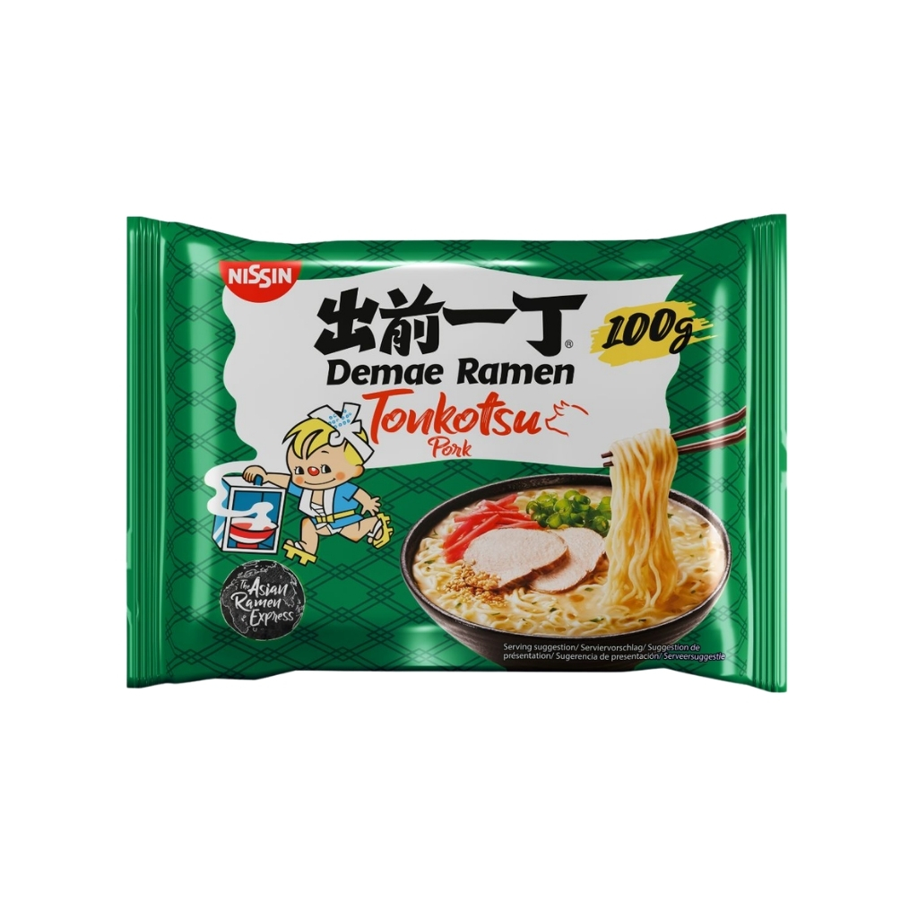 [501106/5T0261] RAMEN TONKOTSU *NISSIN* 豚骨面 100g/30