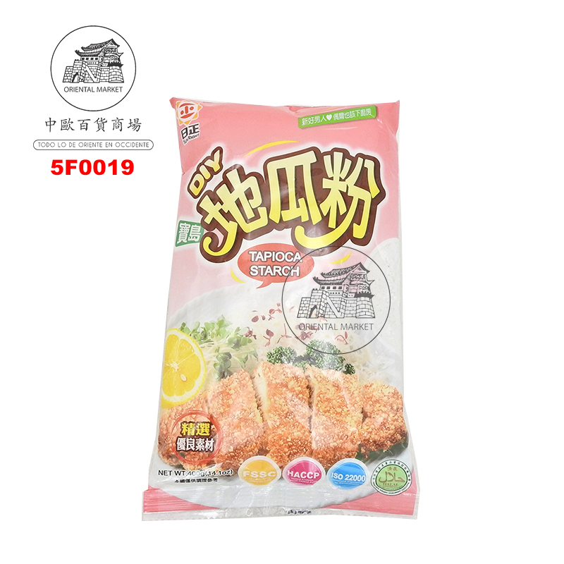ALMIDÓN DE TAPIOCA *SUN RIGHT* 日正宝岛地瓜粉 400g/35
