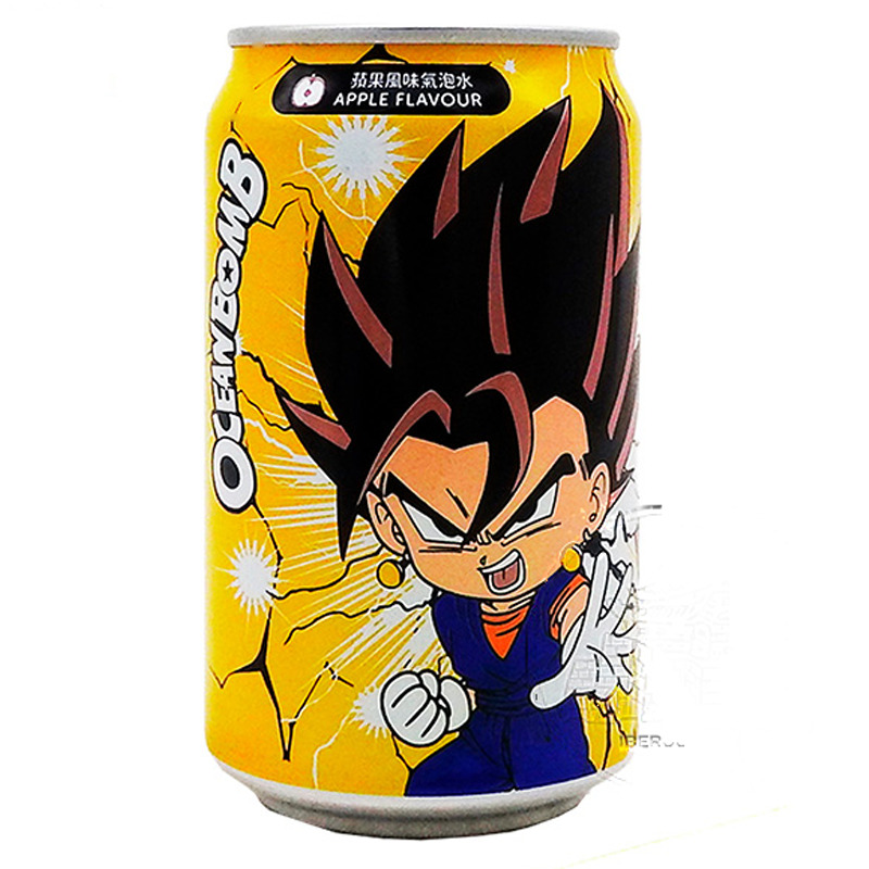 [501745/5B0085] BEBIDA MANZANA *OCEAN BOMB* 苹果风味汽水 330ml/24