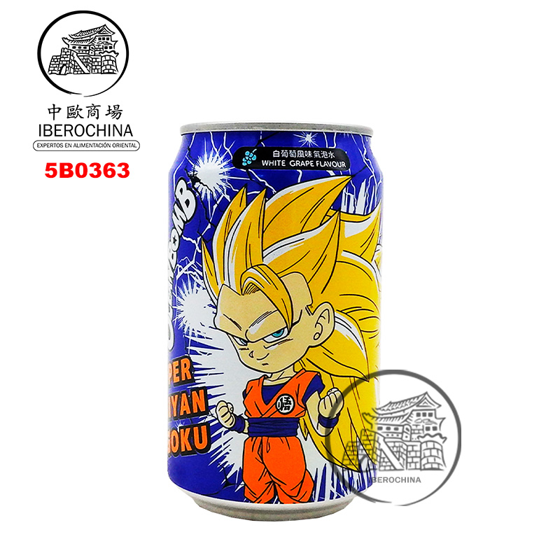 [501798/5B0363] BEBIDA UVA *OCEAN BOMB* 白葡萄风味汽泡水 330ml/24