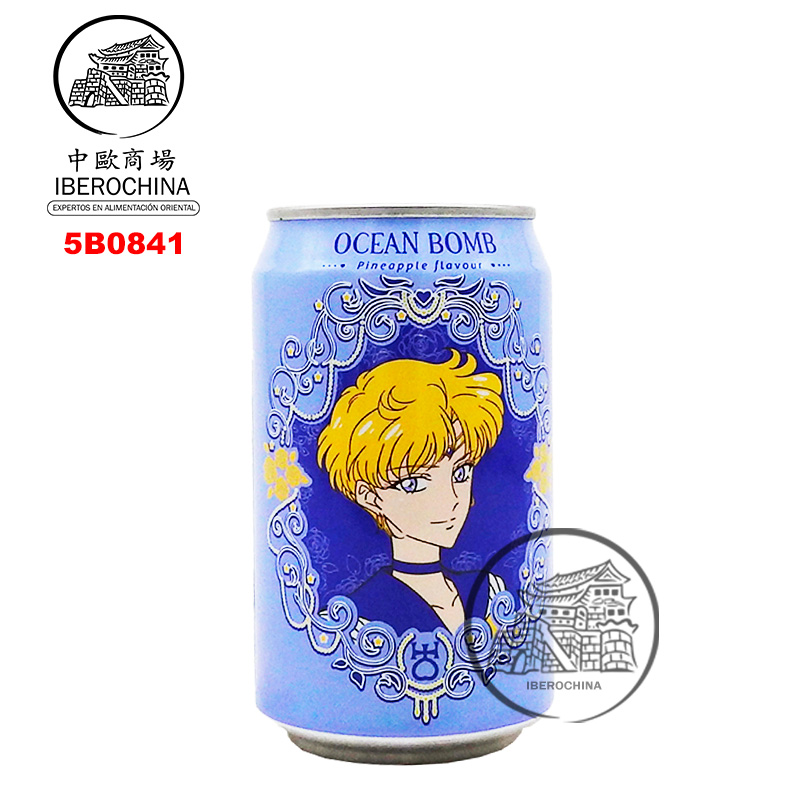 BEBIDA PIÑA *OCEAN BOMB* 凤梨风味汽泡水 330ml/24