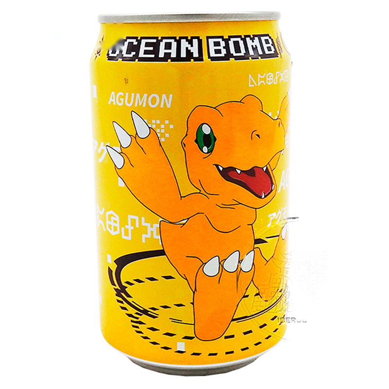 BEBIDA PLATANO *OCEAN BOMB* 香蕉风味汽泡水 330ml/24