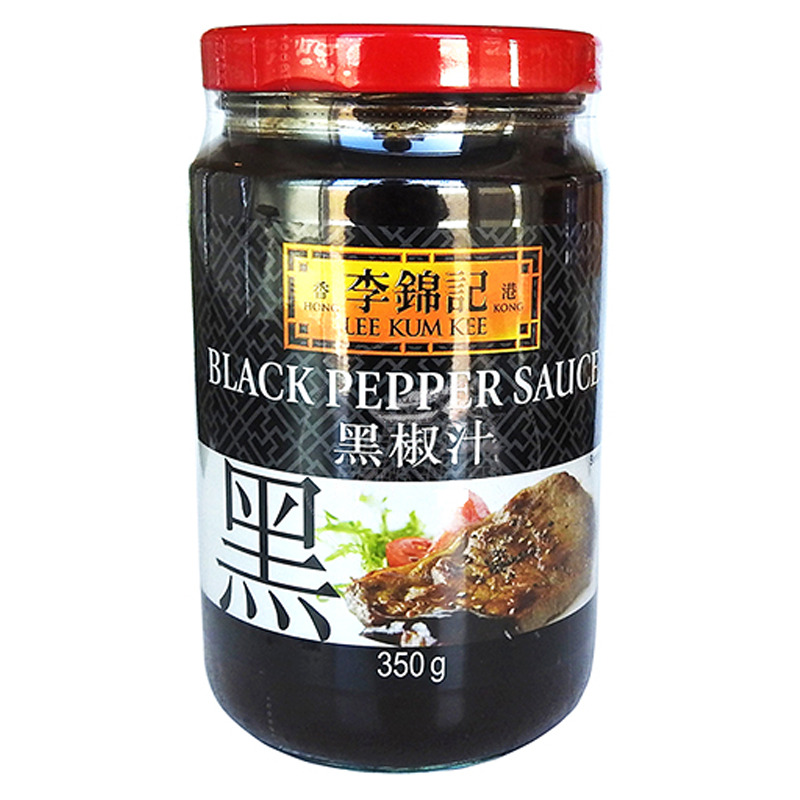 [501224/5S0302] SALSA PIMIENTA NEGRA *LKK* 李锦记黑胡椒汁 350g/12