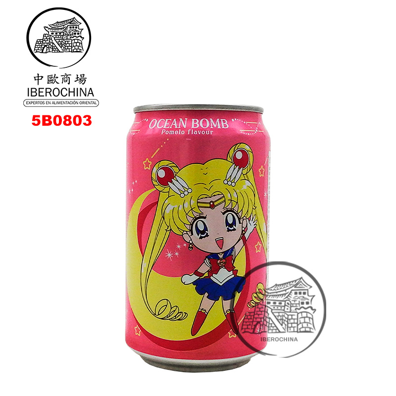 BEBIDA POMELO *OCEAN BOMB* 黄金柚风味汽泡水 330ml/24