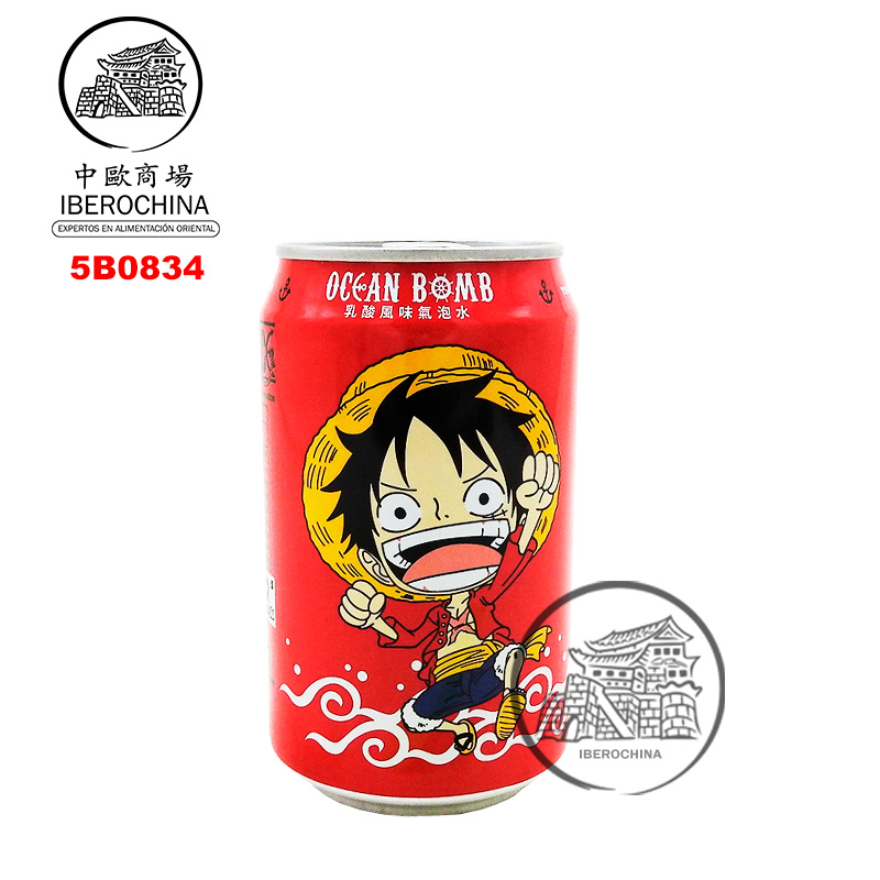 BEBIDA YOGURT (LUFFY) *OCEAN BOMB* 酸奶味汽泡水 330ml/24