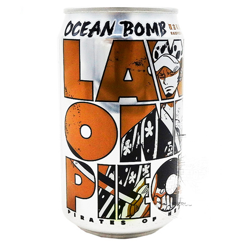 [501715/5B0833] BEBIDA FRAMBUESA *OCEAN BOMB* 覆盆莓风味气泡水 330ml/24