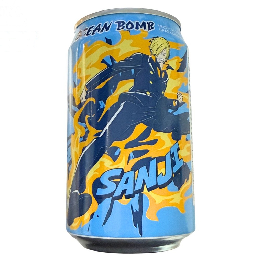 [501796/5B0837] BEBIDA TROPICAL (SANJI) *OCEAN BOMB* 热帶水果风味汽泡水 330ml/24