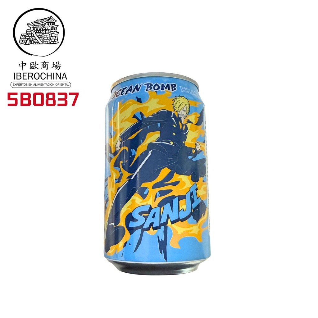 BEBIDA TROPICAL (SANJI) *OCEAN BOMB* 热帶水果风味汽泡水 330ml/24