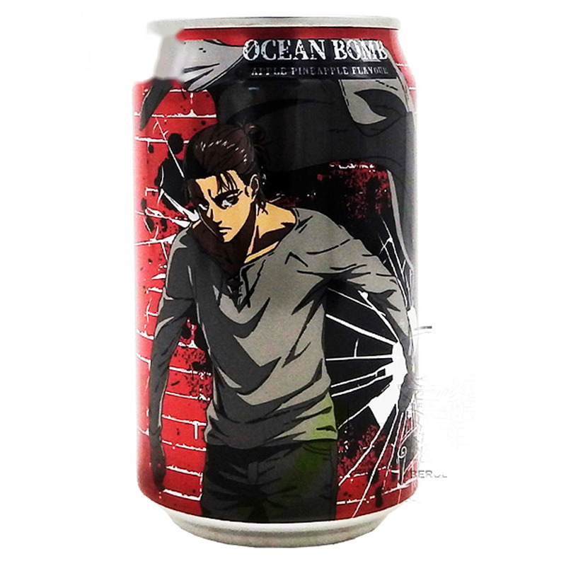 [501746/5B0839] BEBIDA MANZANA PIÑA *OCEAN BOMB* 苹果凤梨风味汽泡水 330ml/24