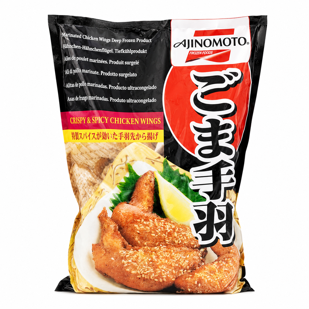 [200435/2A0006] ALA DE POLLO FRITO SESAMO CONGELADO *AJINOMOTO* 冻芝麻炸鸡翅 1kg/6