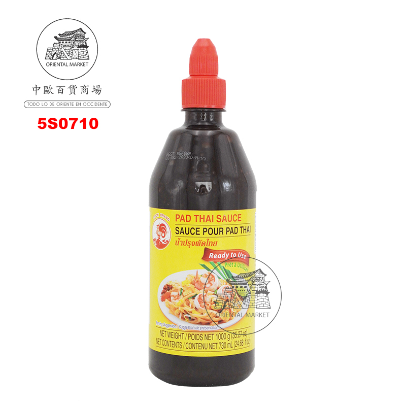 SALSA PAD THAI *COCK* 鸡标炒面酱 730ml/12
