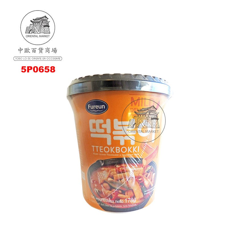 PASTA ARROZ TOPPOKI *FUREUN* 韩式速食年糕 178g/12
