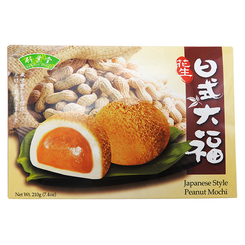 [502231/5P0556] MOCHI CACAHUETE *BAMBOO HOUSE* 竹叶堂花生大福 210g/24