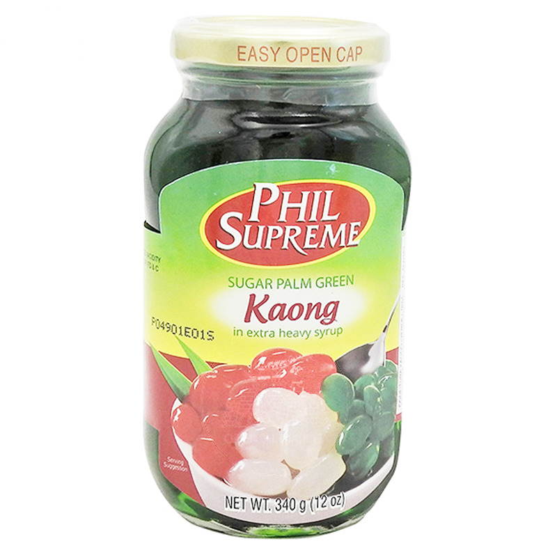 [501206/5C0352] KAONG PALMA AZUCAR VERDE *PHIL SUPREME* 菲式绿糖棕果 340g/24