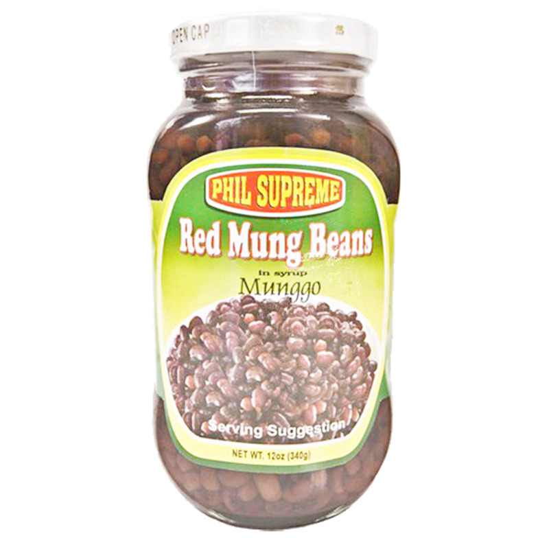 SOJA ROJA COCIDA *PHIL SUPREME* 菲式红豆 340g/12