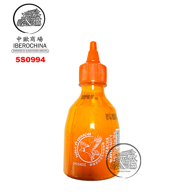 SALSA SRIRACHA MAYO *UNI-EAGLE* 联鹰是拉差蛋黄酱 215g/24